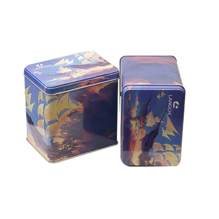 Christmas Cookie Tin Box